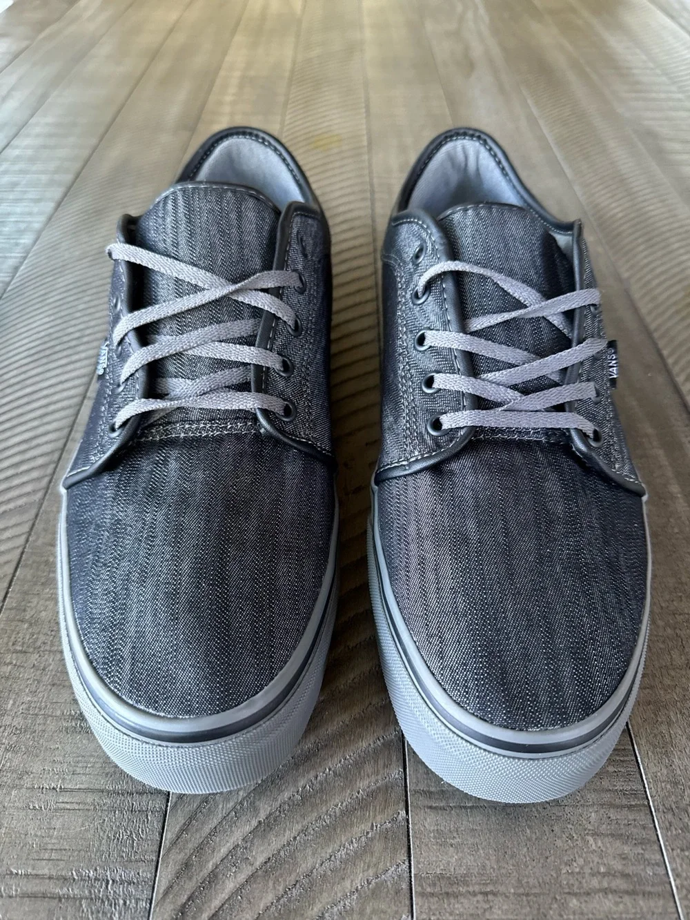 Vans Pro Chukka Low Denim Canvas Sneakers Men's Size 13 (NWOT)